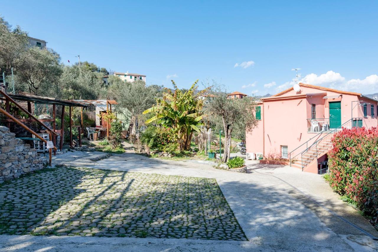 Alla Casa Rosa, Peaceful Apartment Surrounded By Greenery With Free Parking, Wifi & Air Conditioning Ραπάλο Εξωτερικό φωτογραφία