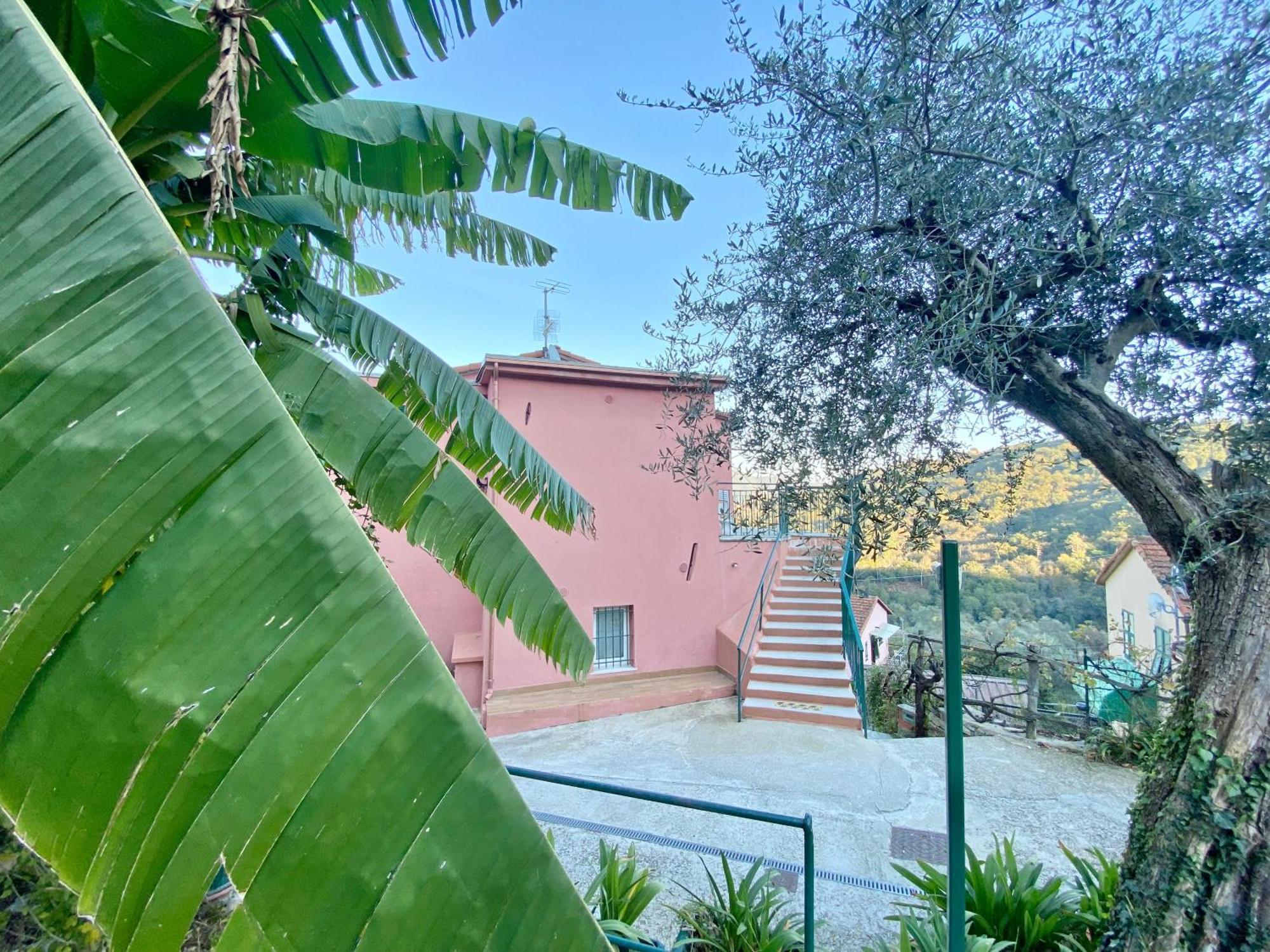 Alla Casa Rosa, Peaceful Apartment Surrounded By Greenery With Free Parking, Wifi & Air Conditioning Ραπάλο Εξωτερικό φωτογραφία