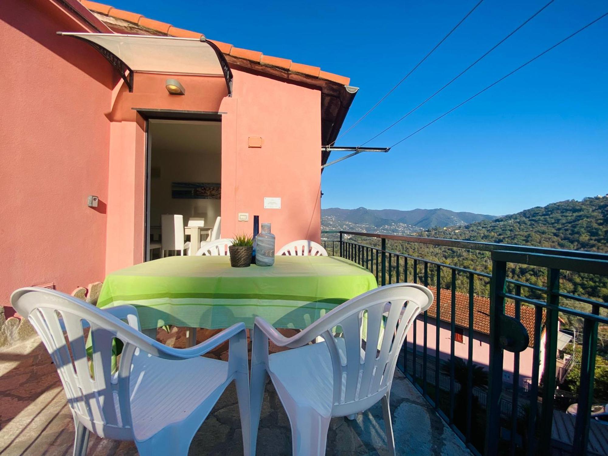 Alla Casa Rosa, Peaceful Apartment Surrounded By Greenery With Free Parking, Wifi & Air Conditioning Ραπάλο Εξωτερικό φωτογραφία