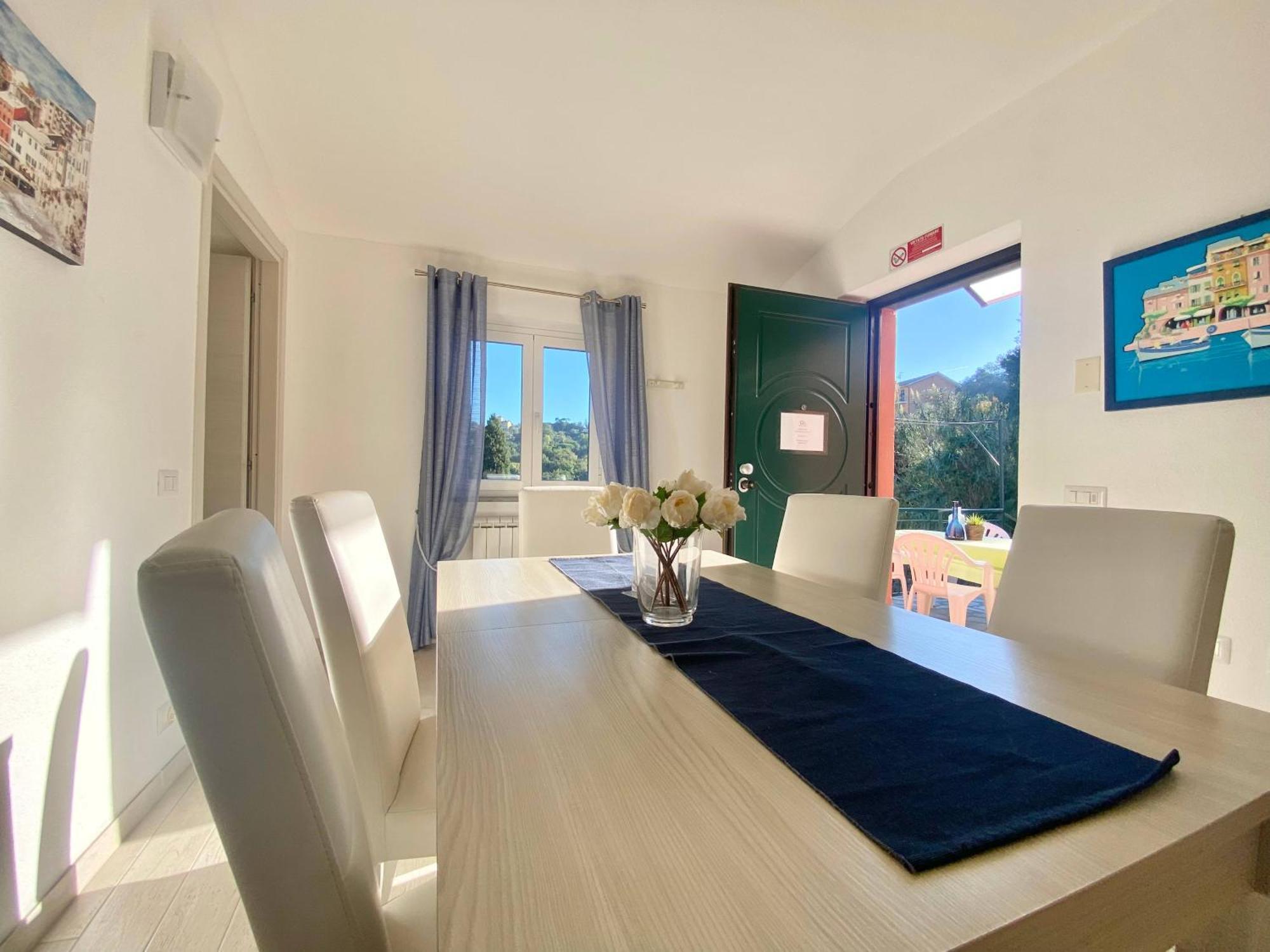 Alla Casa Rosa, Peaceful Apartment Surrounded By Greenery With Free Parking, Wifi & Air Conditioning Ραπάλο Εξωτερικό φωτογραφία